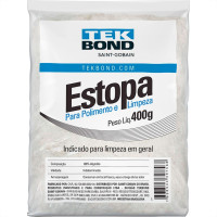 Estopa Crua Para Polimento E Limpeza Tekbond 400G