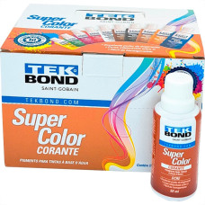 Corante Para Tinta Tekbond Ocre 50Ml - Kit C/12 Pecas