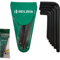 Chave Allen Jogo Belzer 1,5 A 6Mm Com 7 Pecas - 220403Bbr