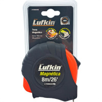 Trena Lufkin Emborrachada Magnetica Com Trava - L725 - 8Mx25Mm