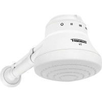 Ducha Fame Faminho 4 Temperaturas 6.800W. - 220V. Com Cano 30Cm Branco