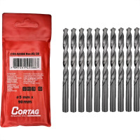 Broca Widea Cortag 5Mm X 90Mm - 62288 - Kit C/10 Pecas