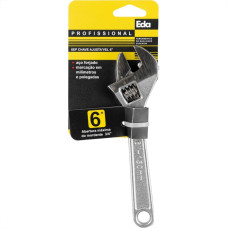 Chave Inglesa Ajustavel Eda Profissional - 6'' - 6Ep