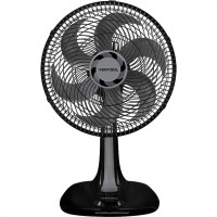 Ventilador Mesa Ventisol Turbo Preto/Cinza 6 Pas 30Cm. 220V.