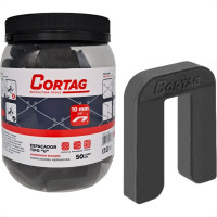 Espacador Tipo U Ferradura Cortag 10Mm Com 50 Pecas