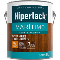 Verniz Hyperlack Maritimo Fosco Incolor 3L