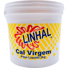 Cal Virgem Linhal Pote 2Kg