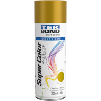 Spray Tekbond Metalico Ouro 350 Ml