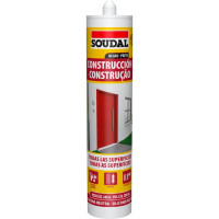 Silicone Neutro Soudal Construcao Preto 270G