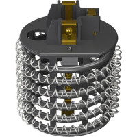 Resistencia Tipo Corona Pratimix Gorducha 3 Temperaturas 5400W. X 127V.