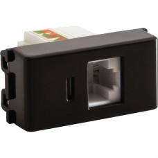 Modulo Tramontina Liz/Lux² Grafite Tomada Rj45 - 57215/056