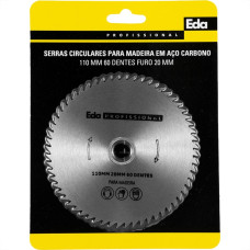 Serra Circular Aco Carbono Eda 110Mm - 60D - 0Lb