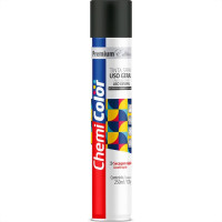 Spray Chemicolor Preto Fosco 250Ml/120G.