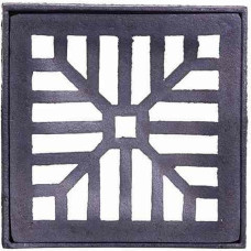 Grelha Ferro Fundido Quadrada 30X30Cm