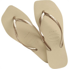 Chinelo Havaianas Slim Square 39/40 Areia