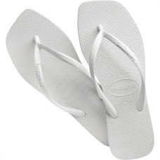 Chinelo Havaianas Slim Square 35/36 Branco
