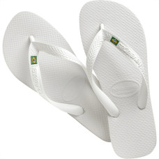 Chinelo Havaianas Brasil 39/40 Branco