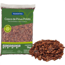 Substrato Para Plantas A Base De Casca De Pinus Polida Mini Tramontina Pacote Com 1Kg. - 91401/001