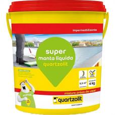 Impermeabilizante Quartzolit Super Manta Liquida Branco 4Kg