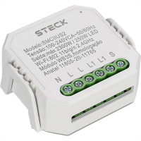 Interruptor Steck Smarteck 1 Modulo Interno Mini Wi-Fi - Smciius2