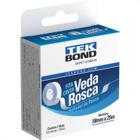 Veda Rosca Tekbond 18Mm X 25M - Kit C/28 Pecas