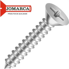 Parafuso Jomarfix Inox Philips Chata Jomarca 3,5 X 30Mm - Kit C/5 Centos