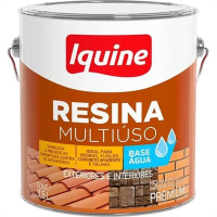 Resina Acrilica Iquine Multiuso Base Agua Incolor 3,6L