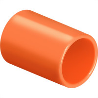 Luva Para Conduite Pvc Tigre Pressao Reforcado Laranja 3/4''- 25Mm - Kit C/50 Pecas