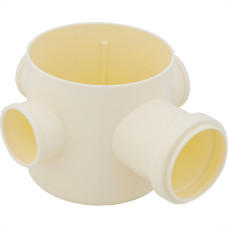 Corpo Caixa Sifonada Krona 100X100X50Mm Nr.28 - Kit C/6 Pecas