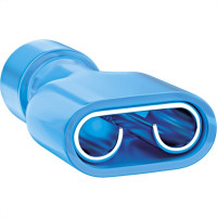 Terminal. Sforplast Femea Totalmente Isolado Nylon 1,5 A 2,5Mm - Azul