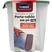 Porta Sabao Em Po Plasutil Com Dosador Plastico 2,3L - 2845