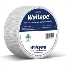 Fita Telada Walsywa Waltape Para Drywall Autoadesiva 48Mm X 90M - 560023