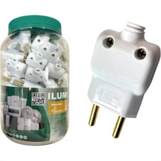 Pino Prensa Cabo Ilumi 2 Polos 10A. Branco Pote Com 60 Pecas 14240Pg