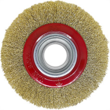 Escova De Aco Circular Disflex 6 X1'' Aco Latonado - 32.004