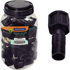 Conexao Preta Tramontina Adaptador Rosca Interna 3/4'' Pote Com 40 Pecas - 78425784