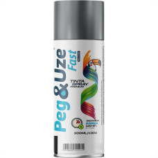 Spray Peg E Uze Fast Metalica Prata 300Ml/130G.