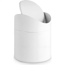 Lixeira De Bancada Powermaid Matte Branca