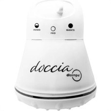 Ducha Dicompel Doccia 3 Temperaturas 5.500W. 220V. Branca Friso Preto