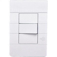 Conjunto Dicompel Ritz 1 Simples Horizontal Branco - Rzb-2000/2