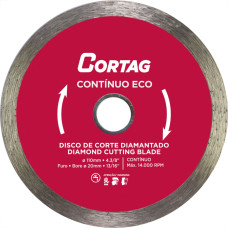 Disco Diamantado Cortag Eco 110Mm Continuo - 61548