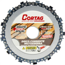 Disco Com Corrente De Motoserra Cortag 115Mm - 62903