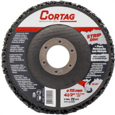 Disco Removedor/Polidor Strip Disc Cortag 115Mm - 62902