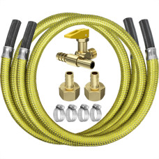 Kit De Instalacao Roco Para Fogao/Cooktop Com Registro Duplo + 2 Mangueira 1,0M - 2307/46