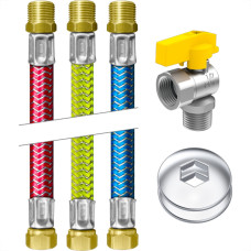 Kit Instalacao Roco Aquecedor A Gas 30Cm 1/2 - 3124-412
