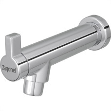 Torneira Maquina De Lavar/Tanque Abs Zagonel Plus 1/2'' E 3/4'' Metalizada 1/4 De Volta