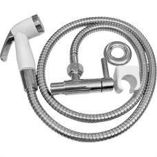 Ducha Higienica Alpha 1/4 Volta C-72 Gatilho Branco 1,20M