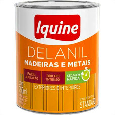 Tinta Esmalte Iquine Delanil Standart 750Ml Cinza Medio