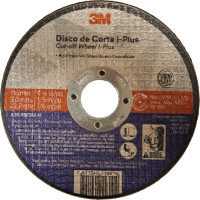 Disco Corte Ferro 3M - 4.1/2''X1/8''X7/8'' - 2 Telas 3Mm