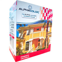 Po Alpha Lider 250G Vermelho - Kit C/6 Pecas