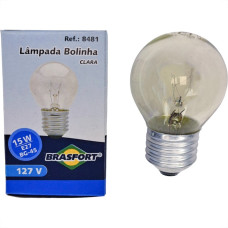 Lampada Colorida Brasfort 15Wx127V. Clara - Kit C/25 Pecas